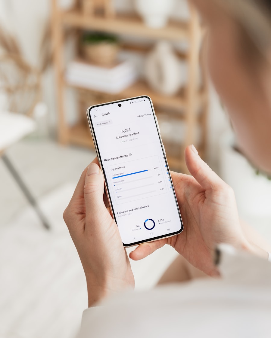 A Vaultra member checking their account on the mobile app